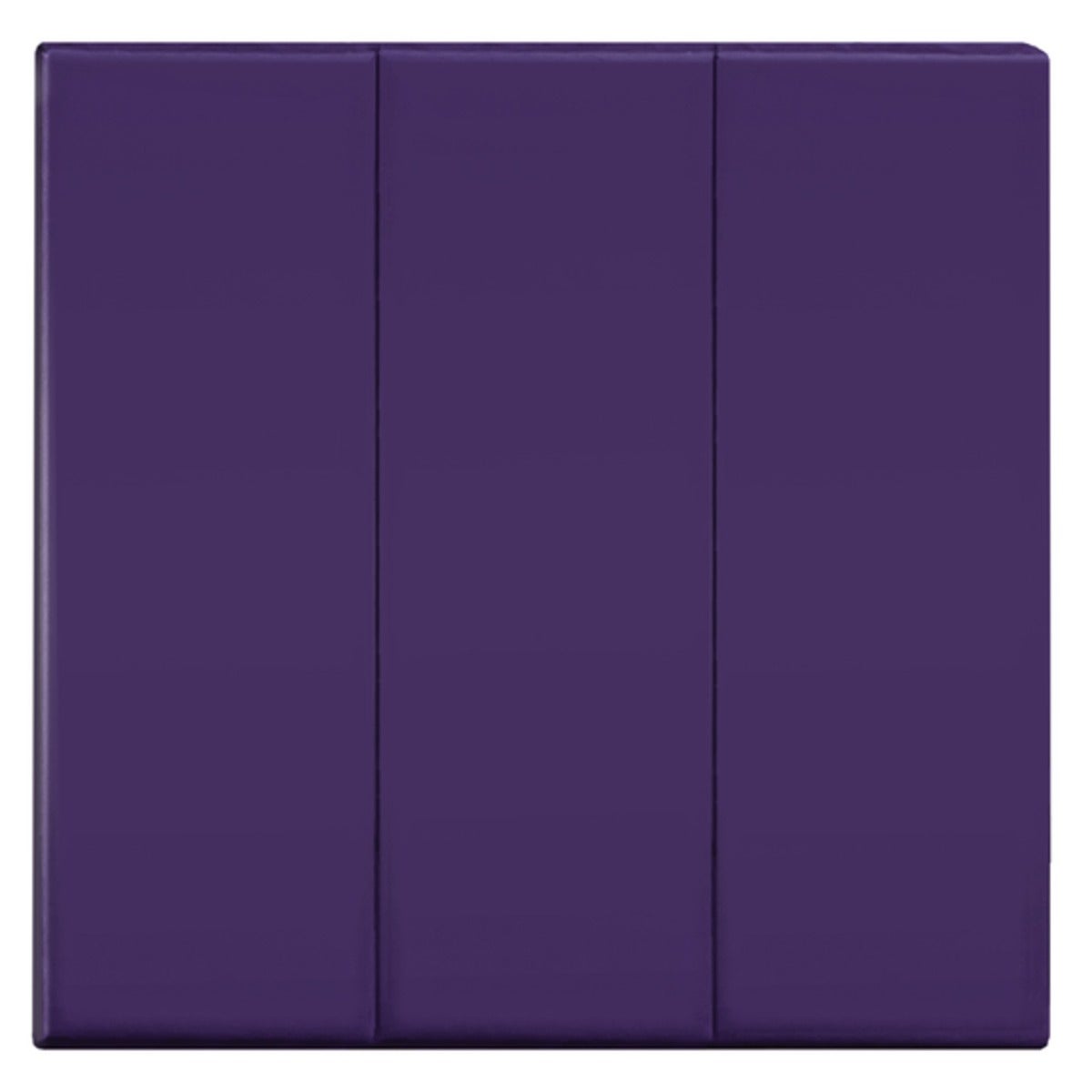 Porter Athletic Firesafe Wall Pads 2", 2' x 8'; with nailing margins, Purple / No Graphics