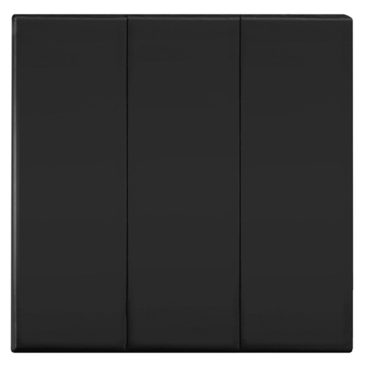 Porter Athletic Firesafe Wall Pads 2", 2' x 8'; with nailing margins, Black / No Graphics