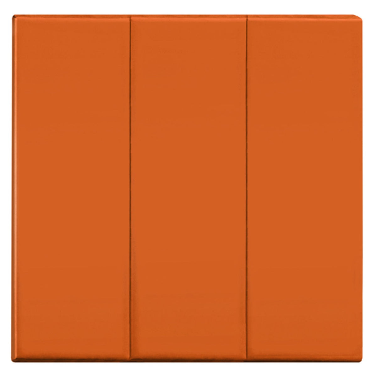 Porter Athletic Firesafe Wall Pads 2", 2' x 6'; with nailing margins, Orange / No Graphics