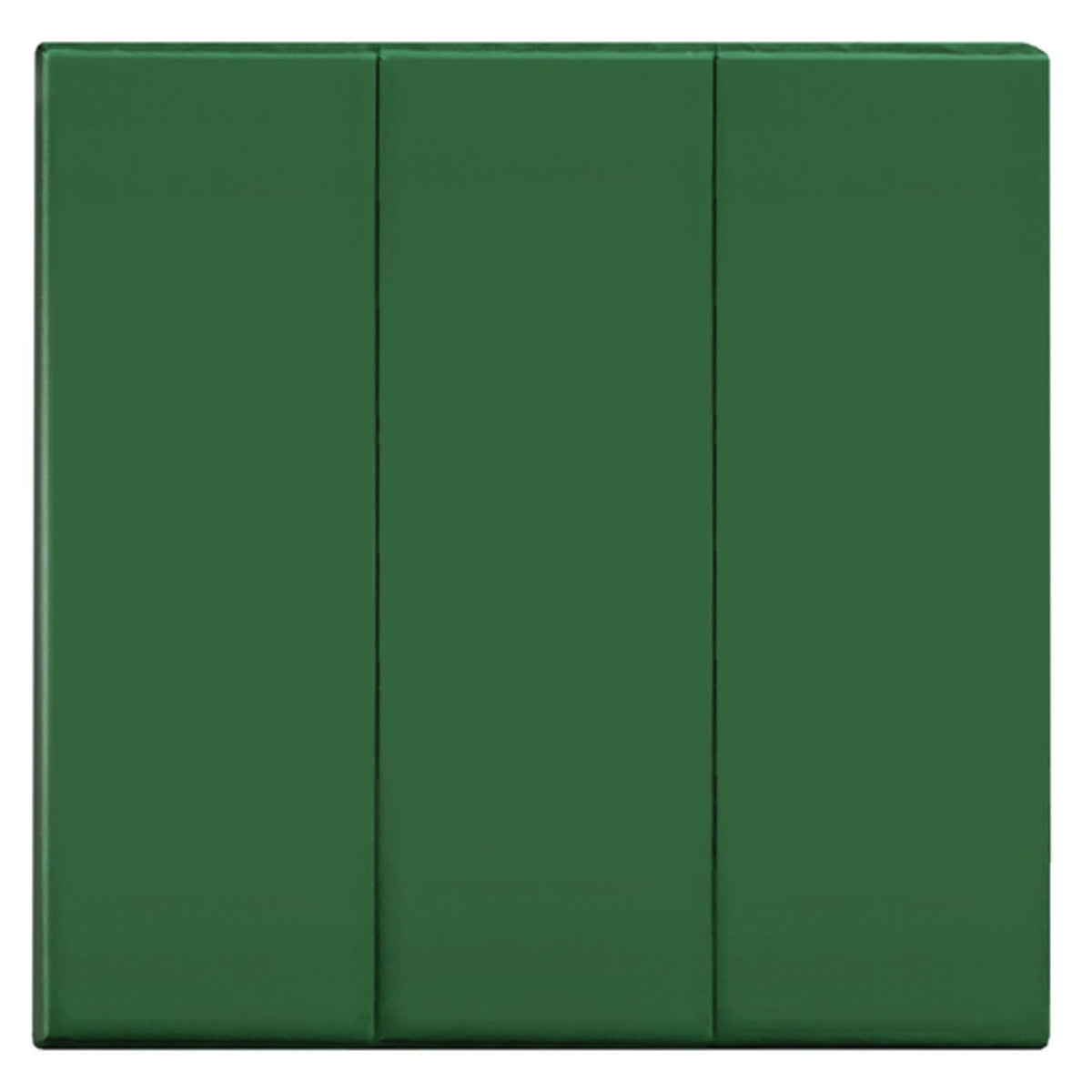 Porter Athletic Firesafe Wall Pads 2", 2' x 6'; with nailing margins, Kelly Green / No Graphics