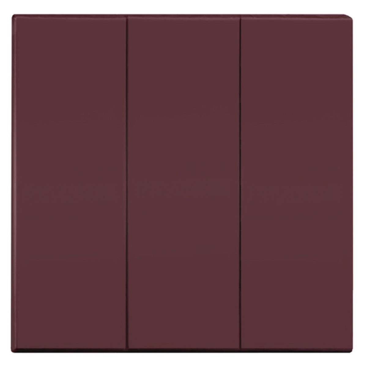 Porter Athletic Firesafe Wall Pads 2", 2' x 6'; with nailing margins, Maroon / No Graphics