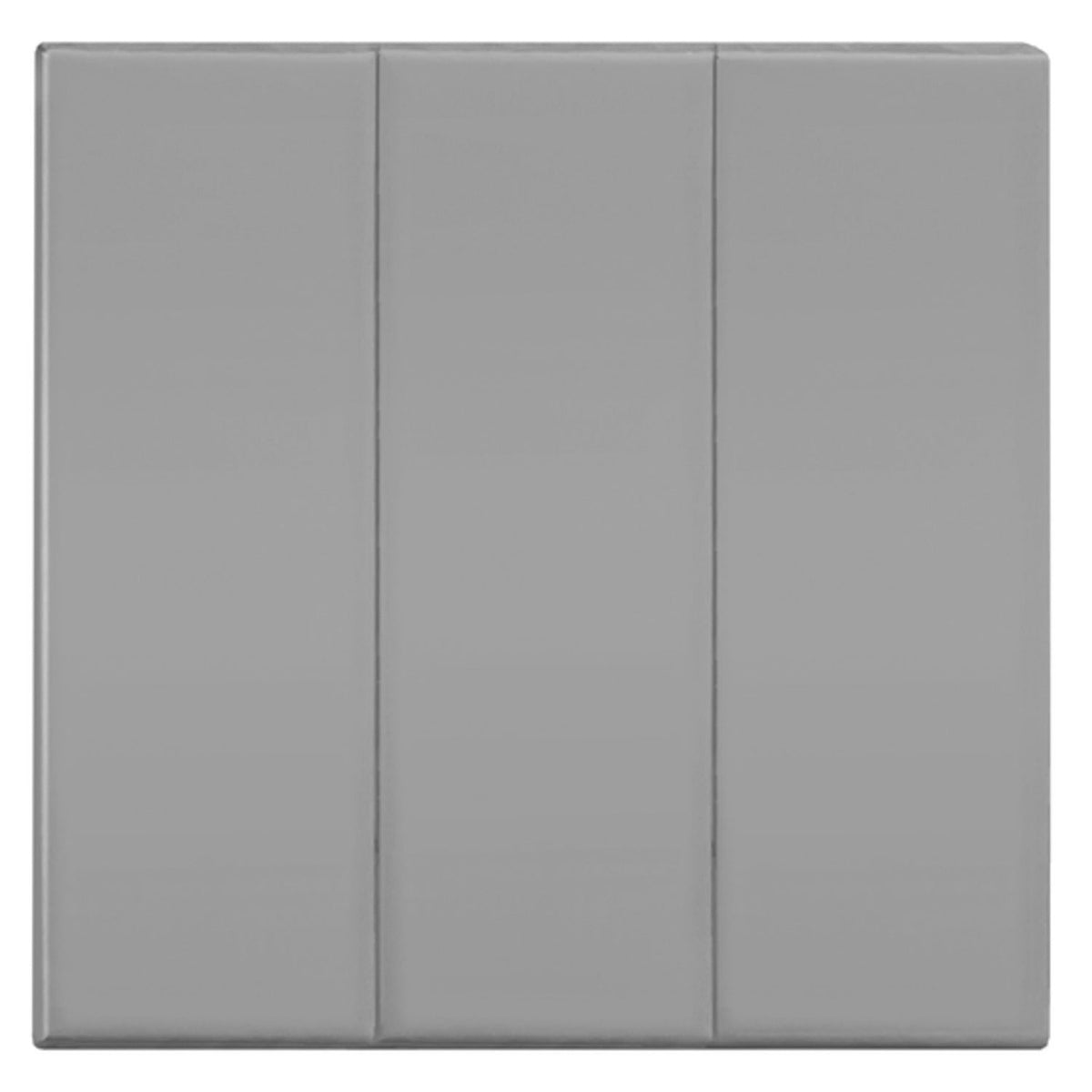 Porter Athletic Firesafe Wall Pads 2", 2' x 6'; with nailing margins, Gray / No Graphics