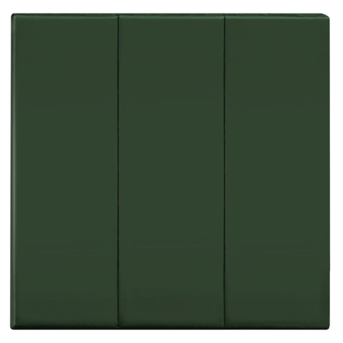 Porter Athletic Firesafe Wall Pads 2", 2' x 6'; with nailing margins, Dark Green / No Graphics
