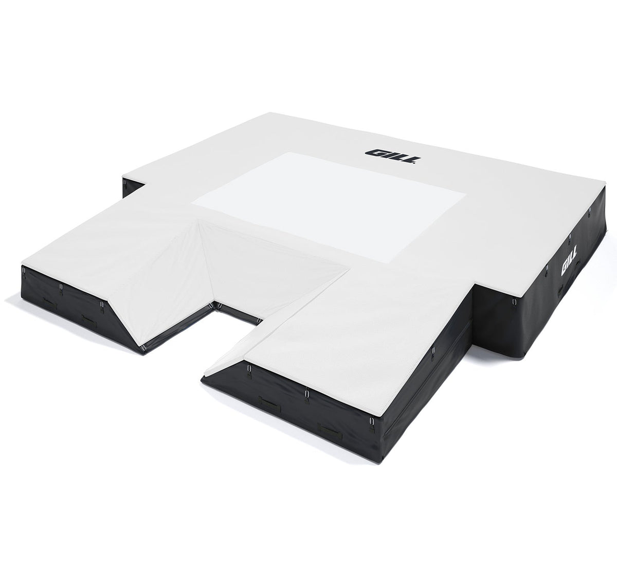 Gill Athletics S1 Pole Vault Landing System (20' X 20' 2.5" X 28") Black, White