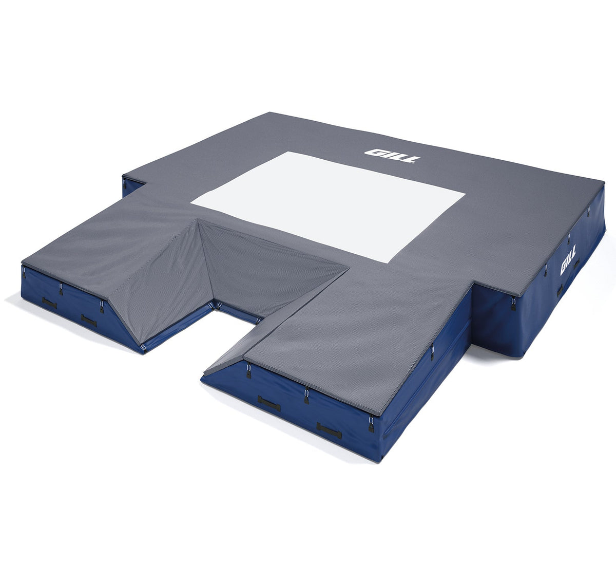Gill Athletics S1 Pole Vault Landing System (20' X 20' 2.5" X 28") Royal Blue, Navy Blue