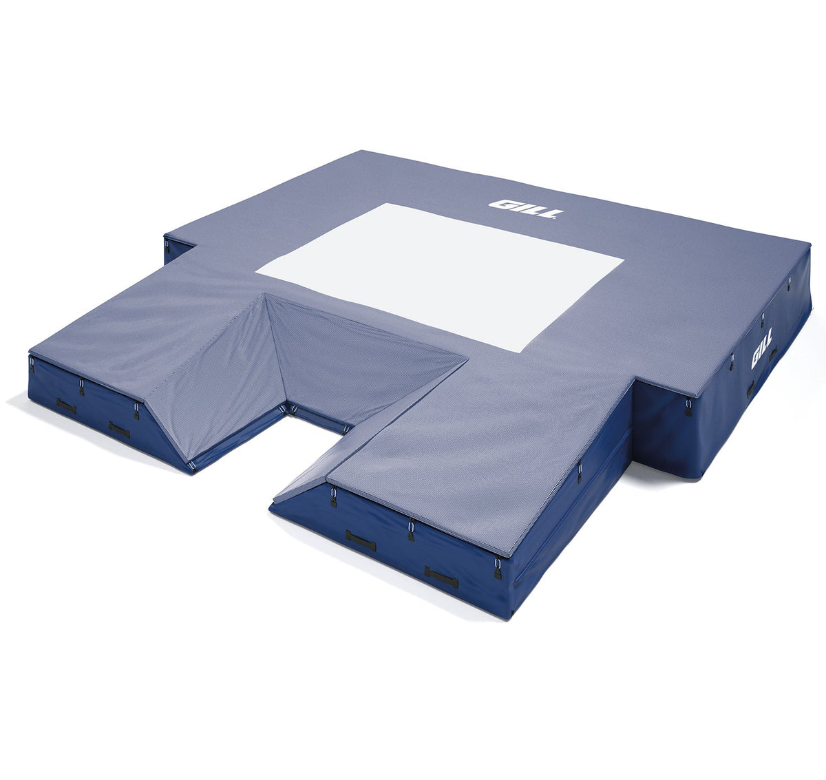 Gill Athletics S1 Pole Vault Landing System (20' X 20' 2.5" X 28") Royal Blue, Royal Blue