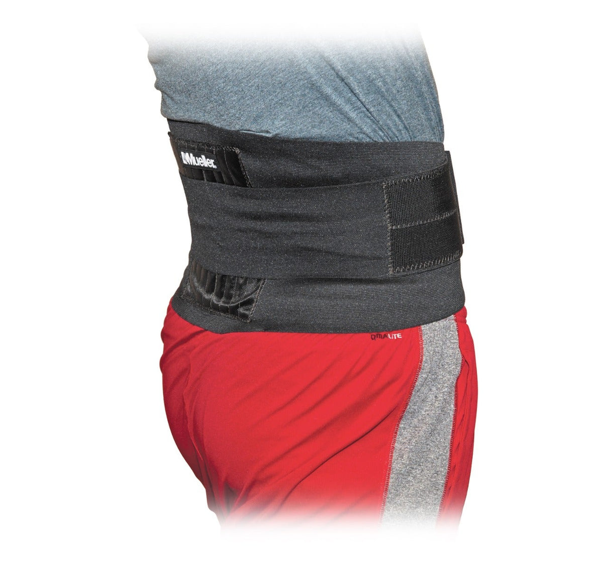 Gill Athletics Adjustable Back Brace Tapered cut provides a comfortable fit for men and women