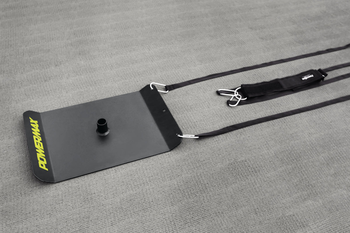 Gill Athletics Flyweight Speed Sled with Small/Medium MaxBelt (23"-32" waist)