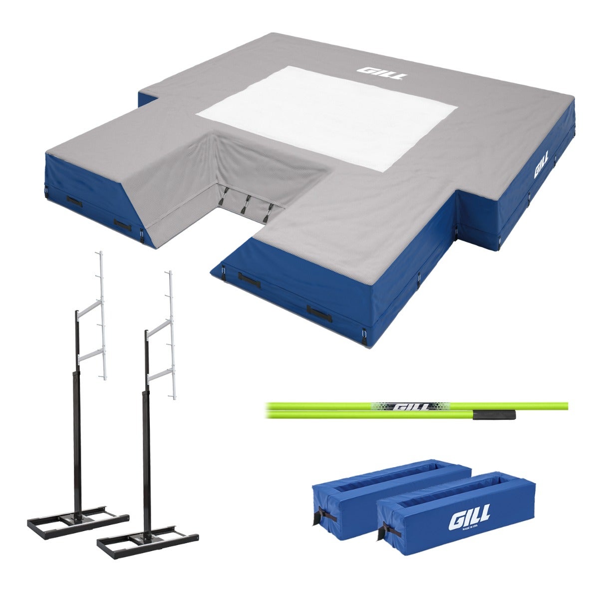 Gill Athletics Essentials Pole Vault Value Pack (19'9" X 20'2" X 26") VP300