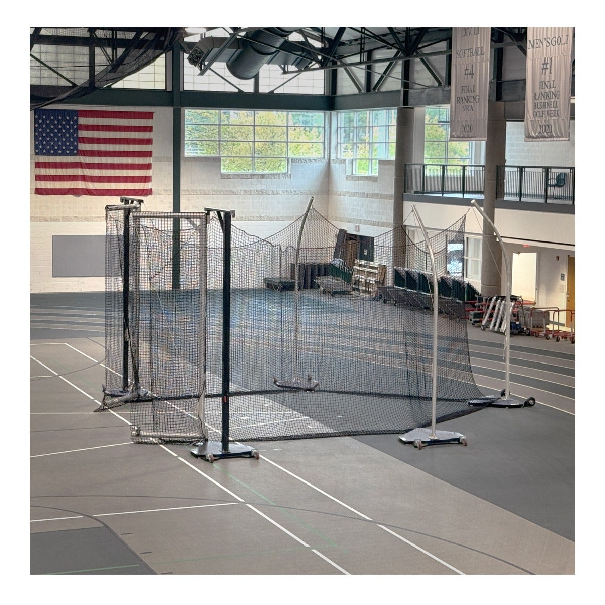 Gill Athletics NCAA Portable Weight Throw Cage 734250