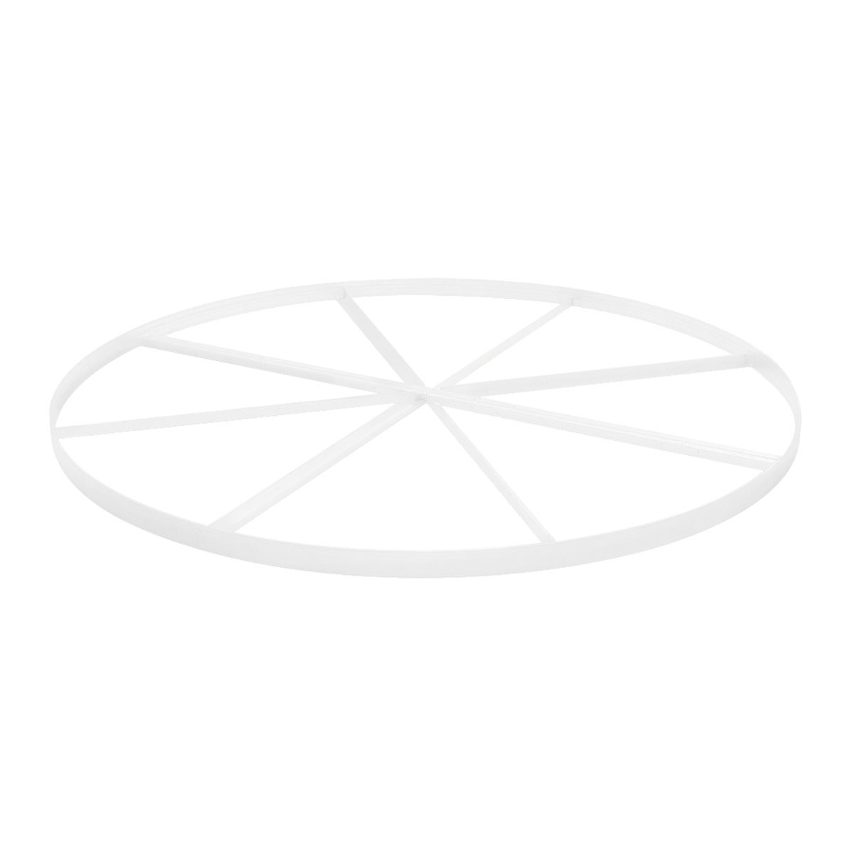Gill Athletics Aluminum Circle With Cross Bracing Discus, White