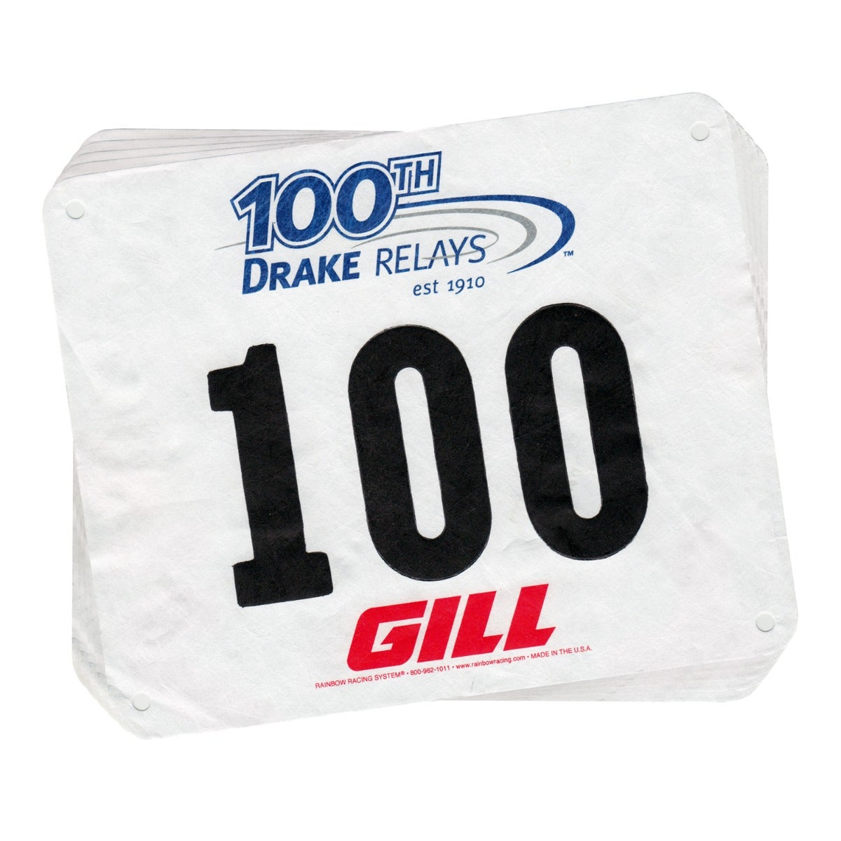Gill Athletics Customized Competitor Numbers No Tag