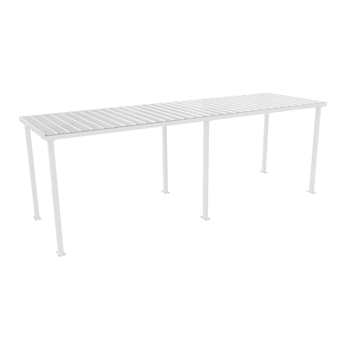 Gill Athletics Fieldshelter Dugout 20', White