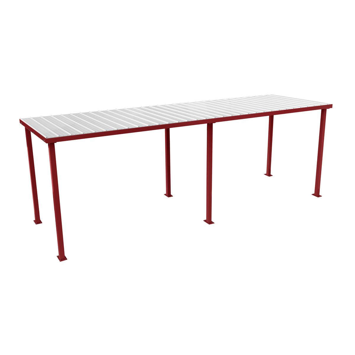 Gill Athletics Fieldshelter Dugout 20', Maroon