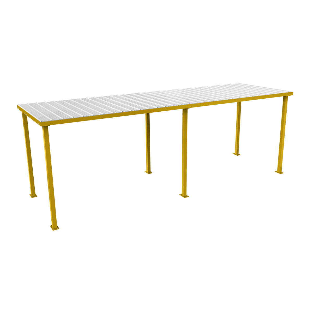 Gill Athletics Fieldshelter Dugout 20', Old Gold