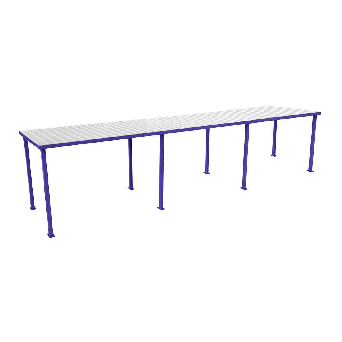 Gill Athletics Fieldshelter Dugout 30', Purple