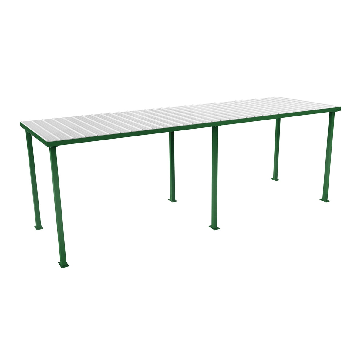 Gill Athletics Fieldshelter Dugout 20', Dark Green