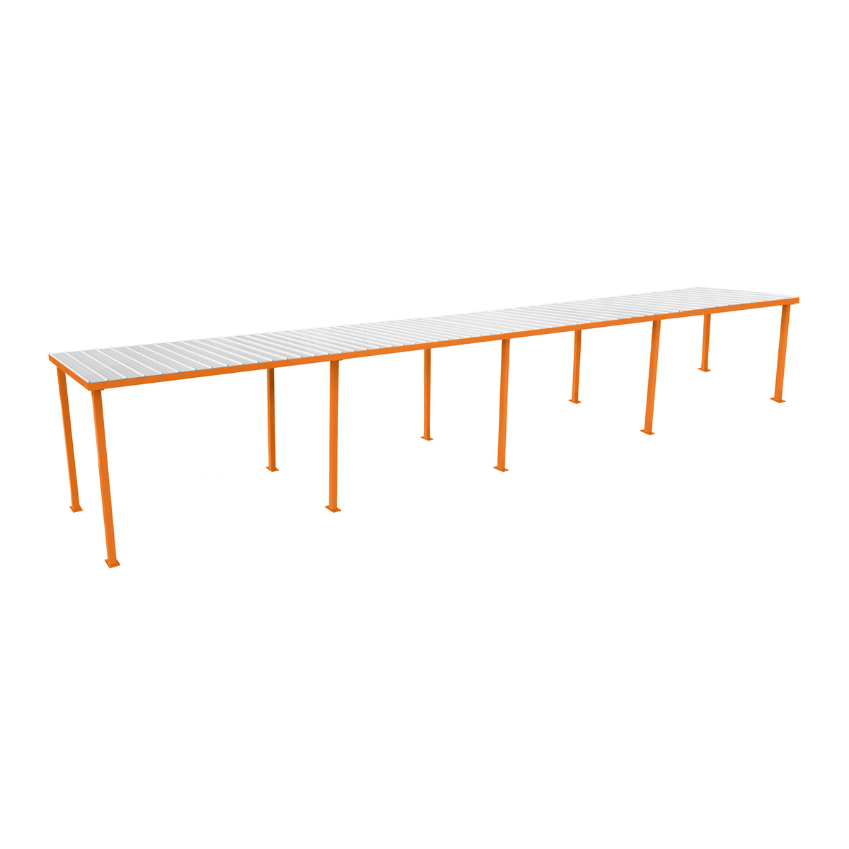 Gill Athletics Fieldshelter Dugout 40', Orange