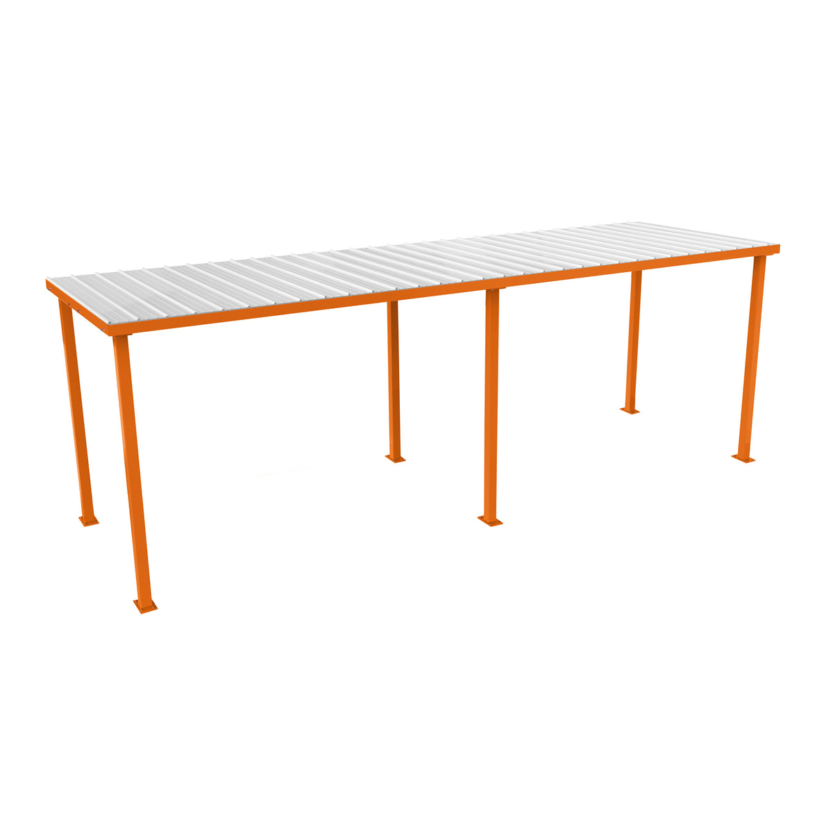 Gill Athletics Fieldshelter Dugout 20', Orange