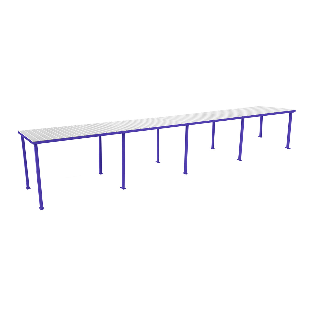 Gill Athletics Fieldshelter Dugout 40', Purple