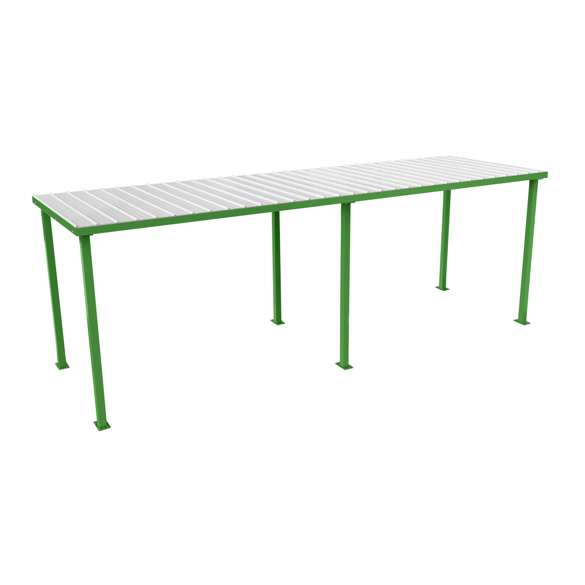 Gill Athletics Fieldshelter Dugout 20', Kelly Green