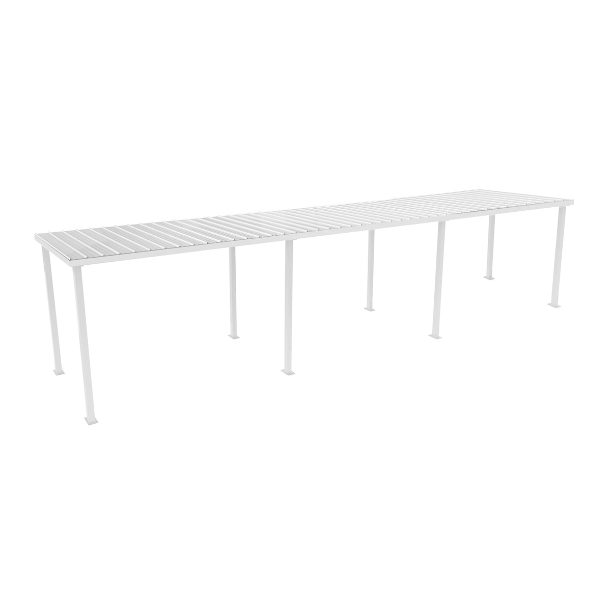 Gill Athletics Fieldshelter Dugout 30', White