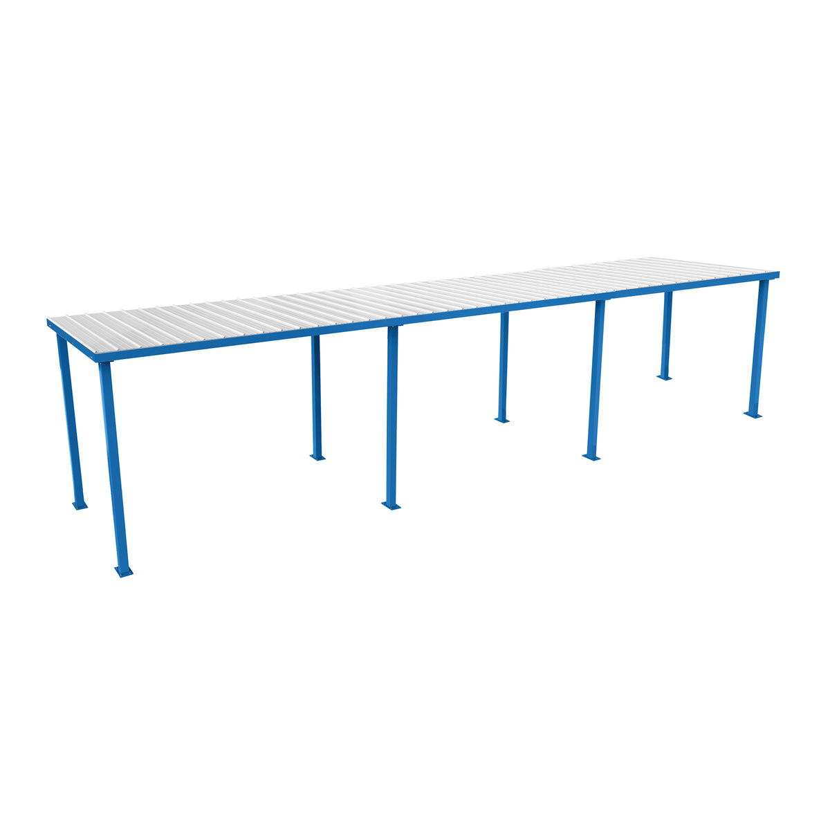 Gill Athletics Fieldshelter Dugout 30', Royal Blue