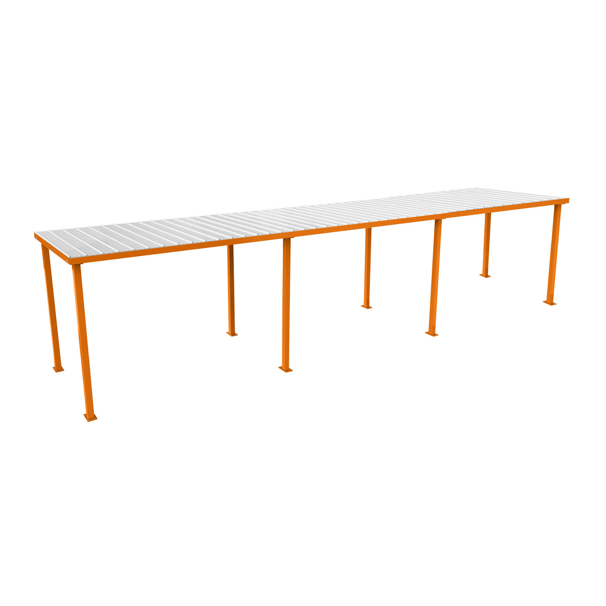 Gill Athletics Fieldshelter Dugout 30', Orange