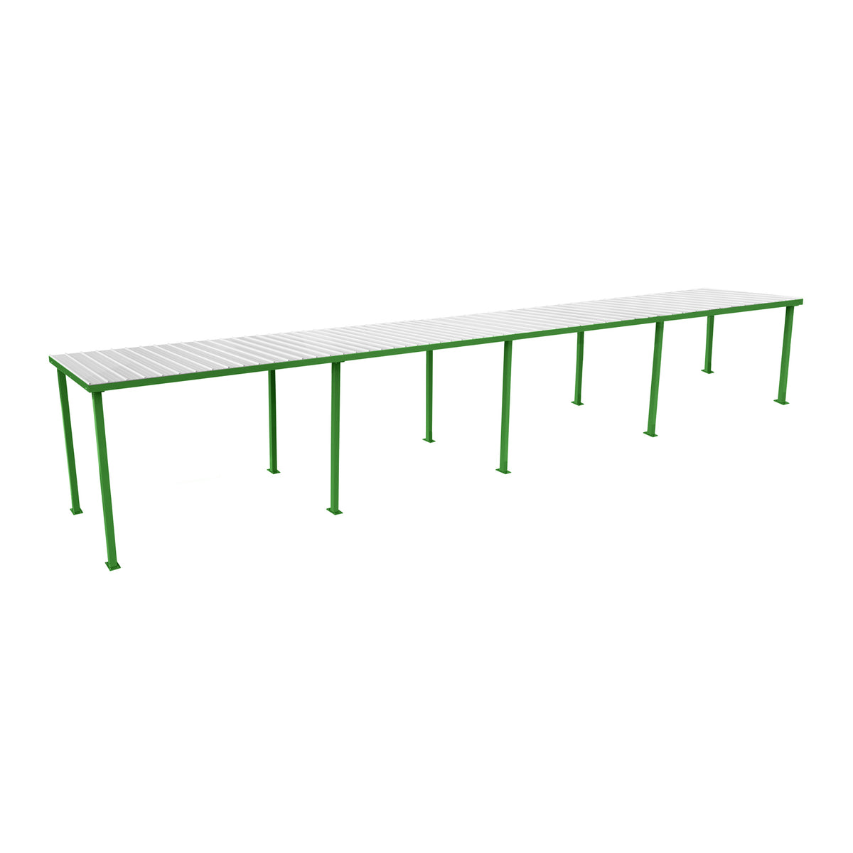 Gill Athletics Fieldshelter Dugout 40', Kelly Green