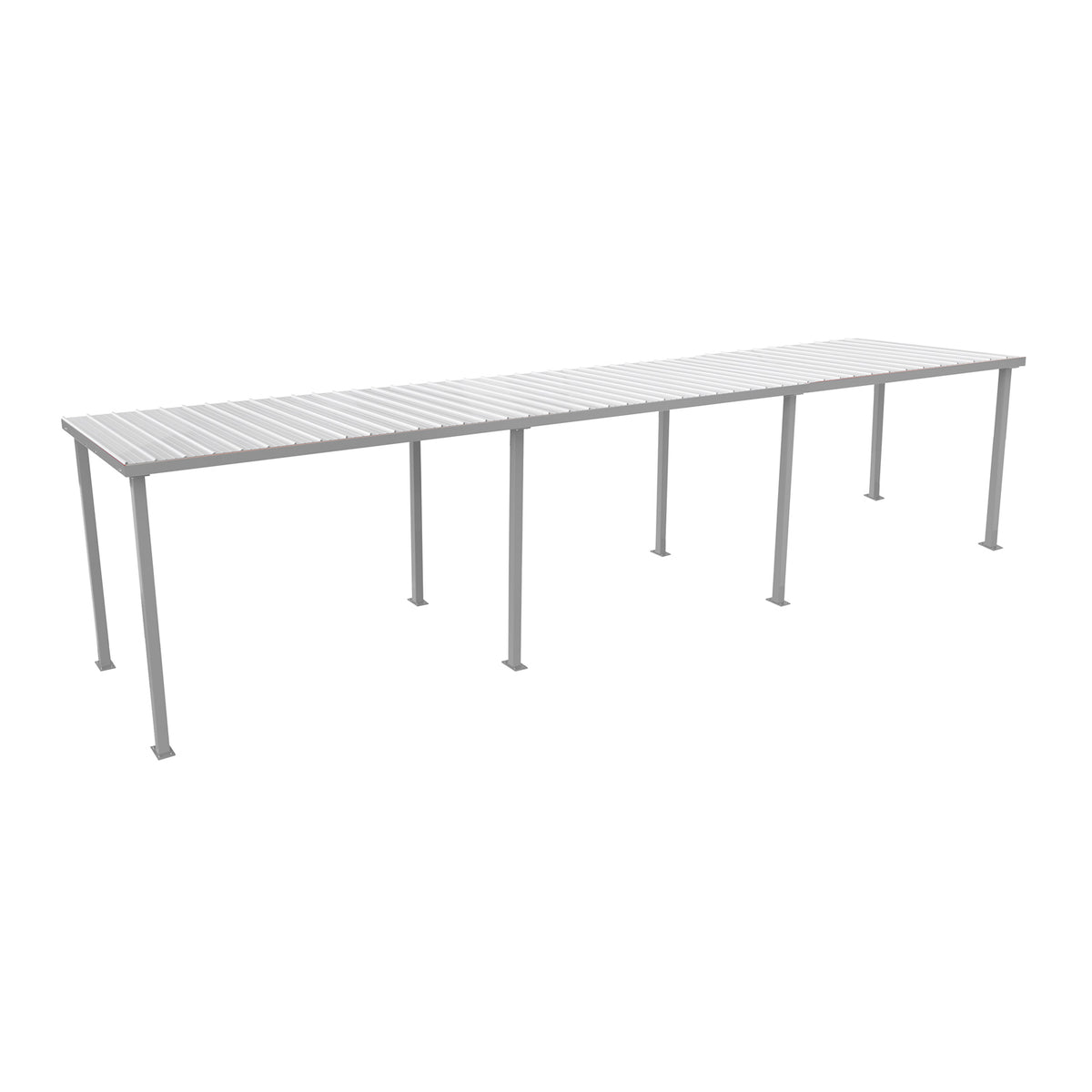 Gill Athletics Fieldshelter Dugout 30', Gray