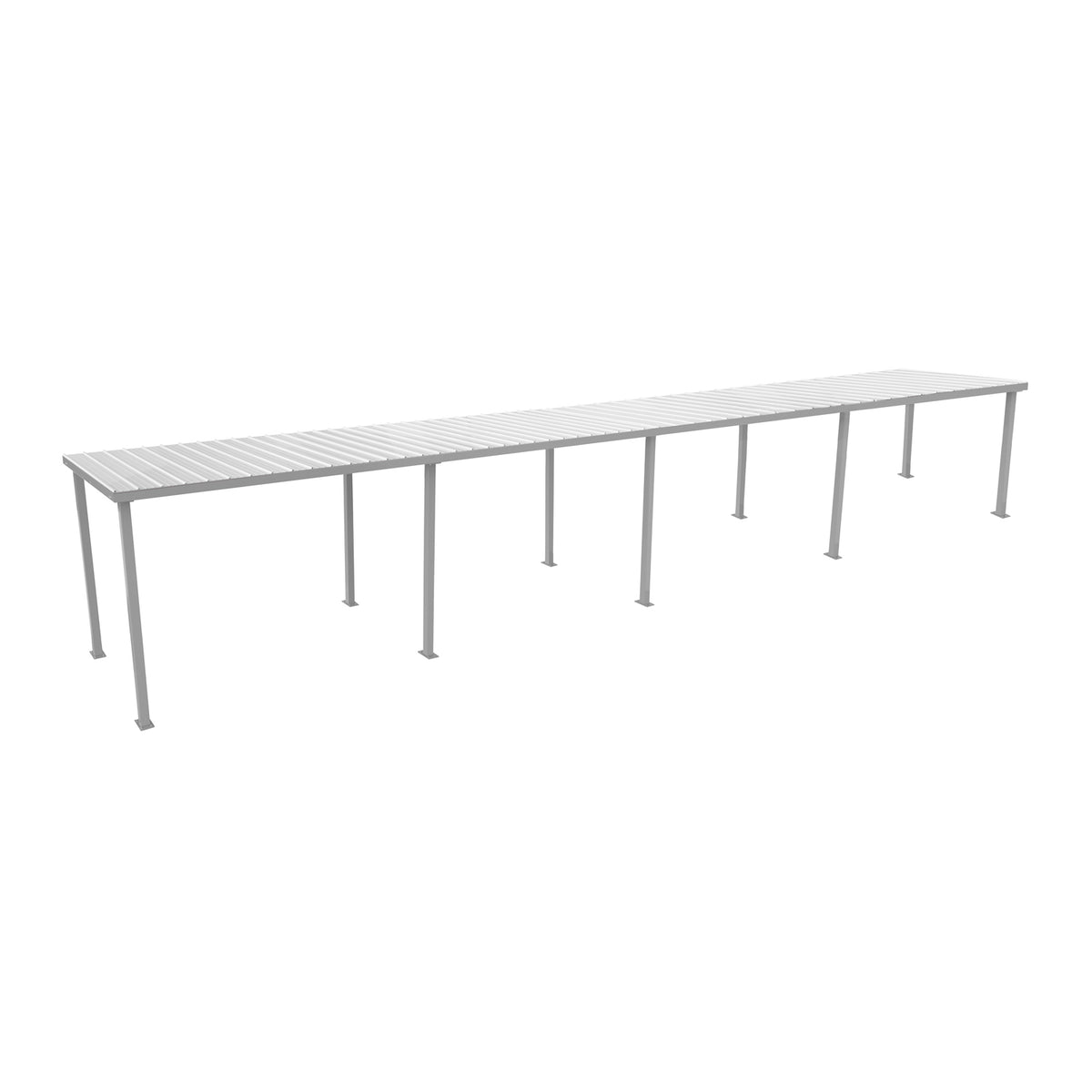 Gill Athletics Fieldshelter Dugout 40', Gray