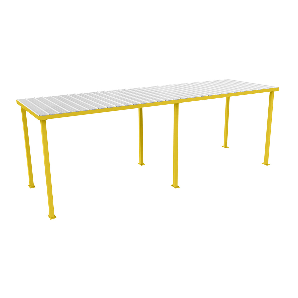 Gill Athletics Fieldshelter Dugout 20', Yellow Gold