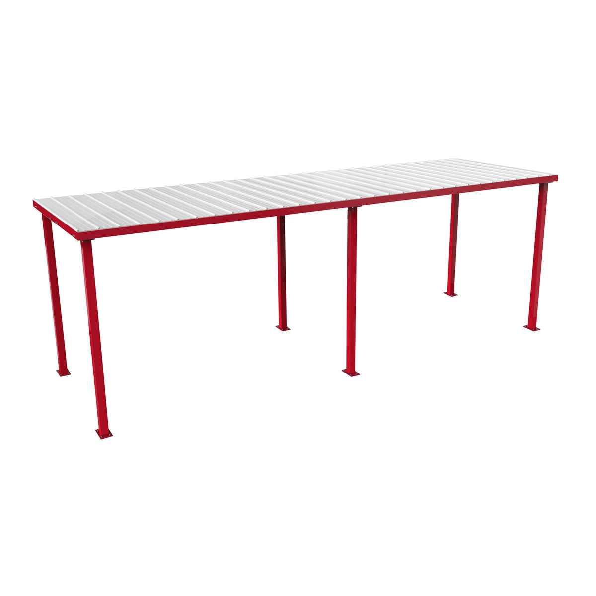 Gill Athletics Fieldshelter Dugout 20', Red