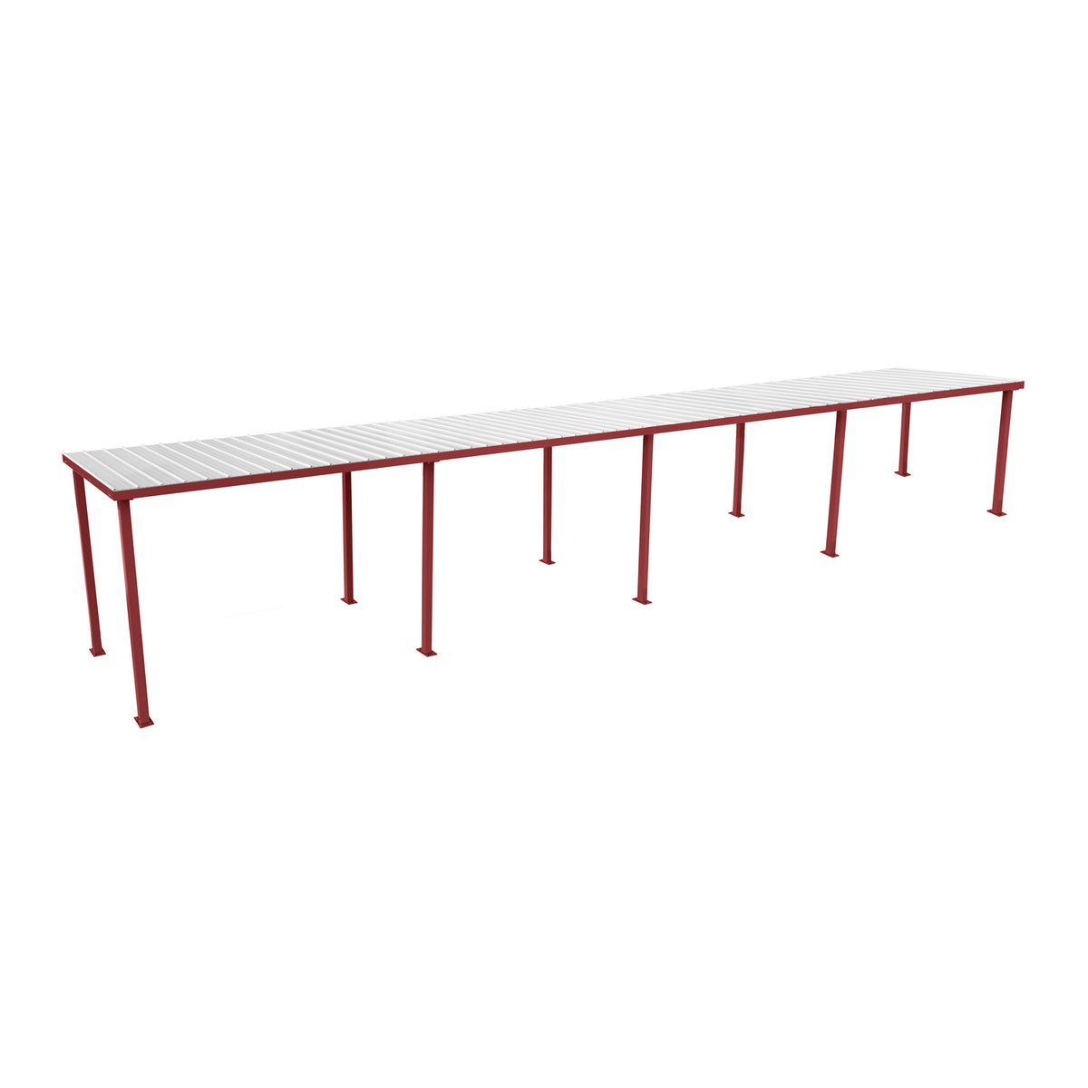 Gill Athletics Fieldshelter Dugout 40', Maroon