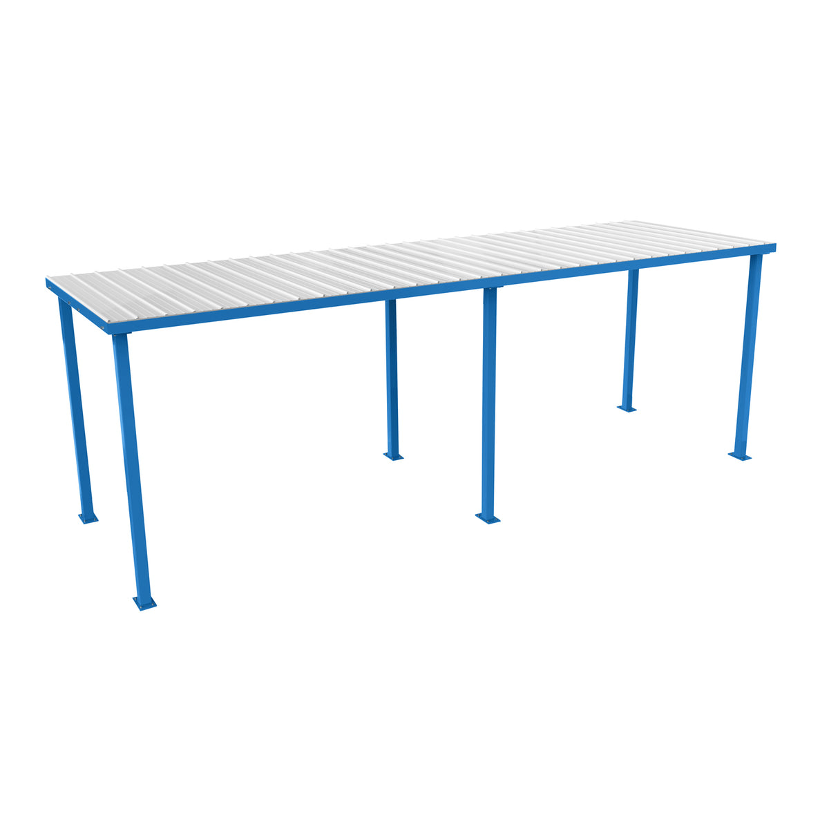 Gill Athletics Fieldshelter Dugout 20', Royal Blue