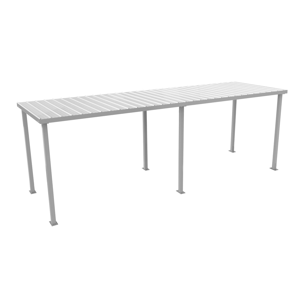Gill Athletics Fieldshelter Dugout 20', Gray