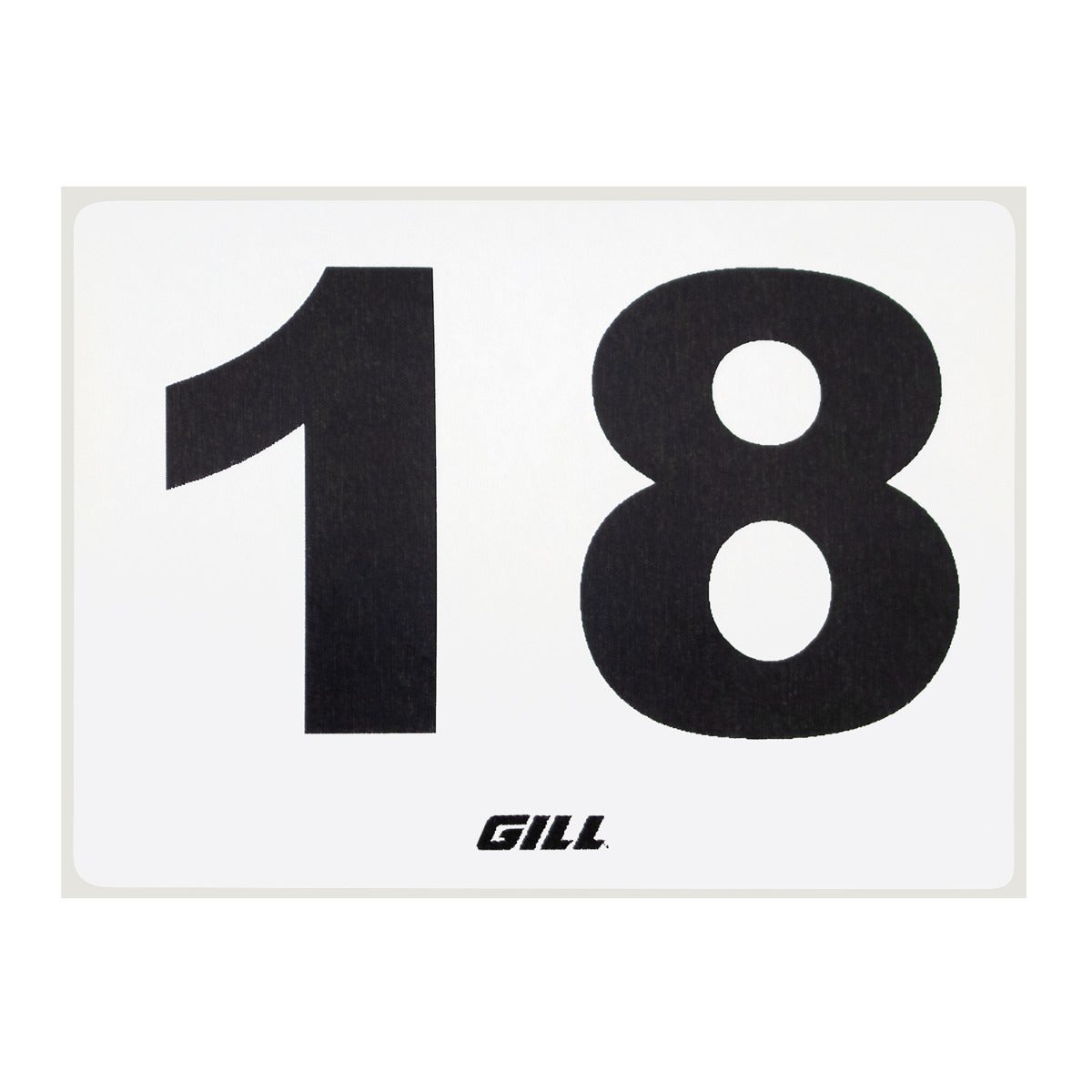 Gill Athletics Hip Number Sets #1-#18 (25 of each)