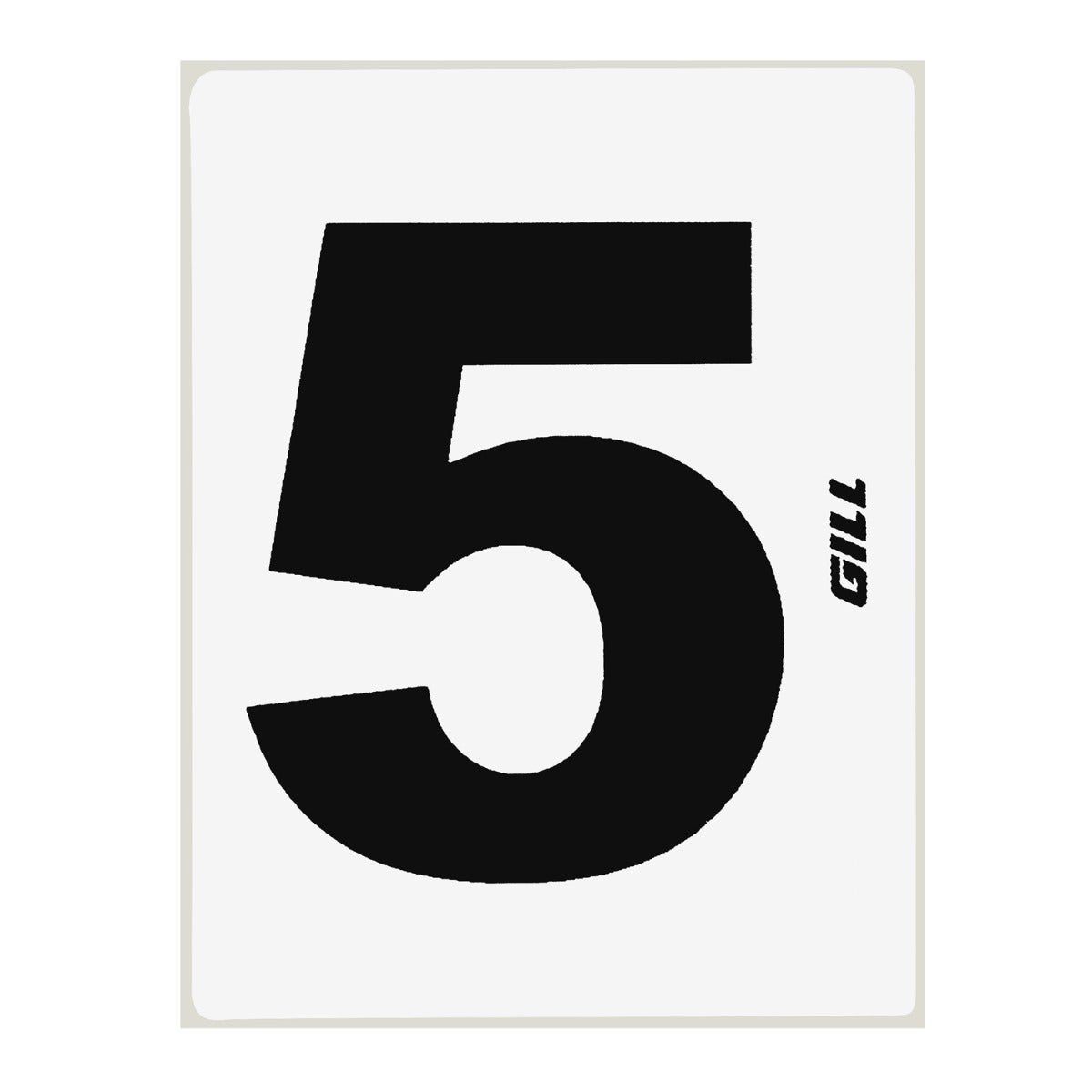 Gill Athletics Hip Number Sets #1-#9 (25 of each)