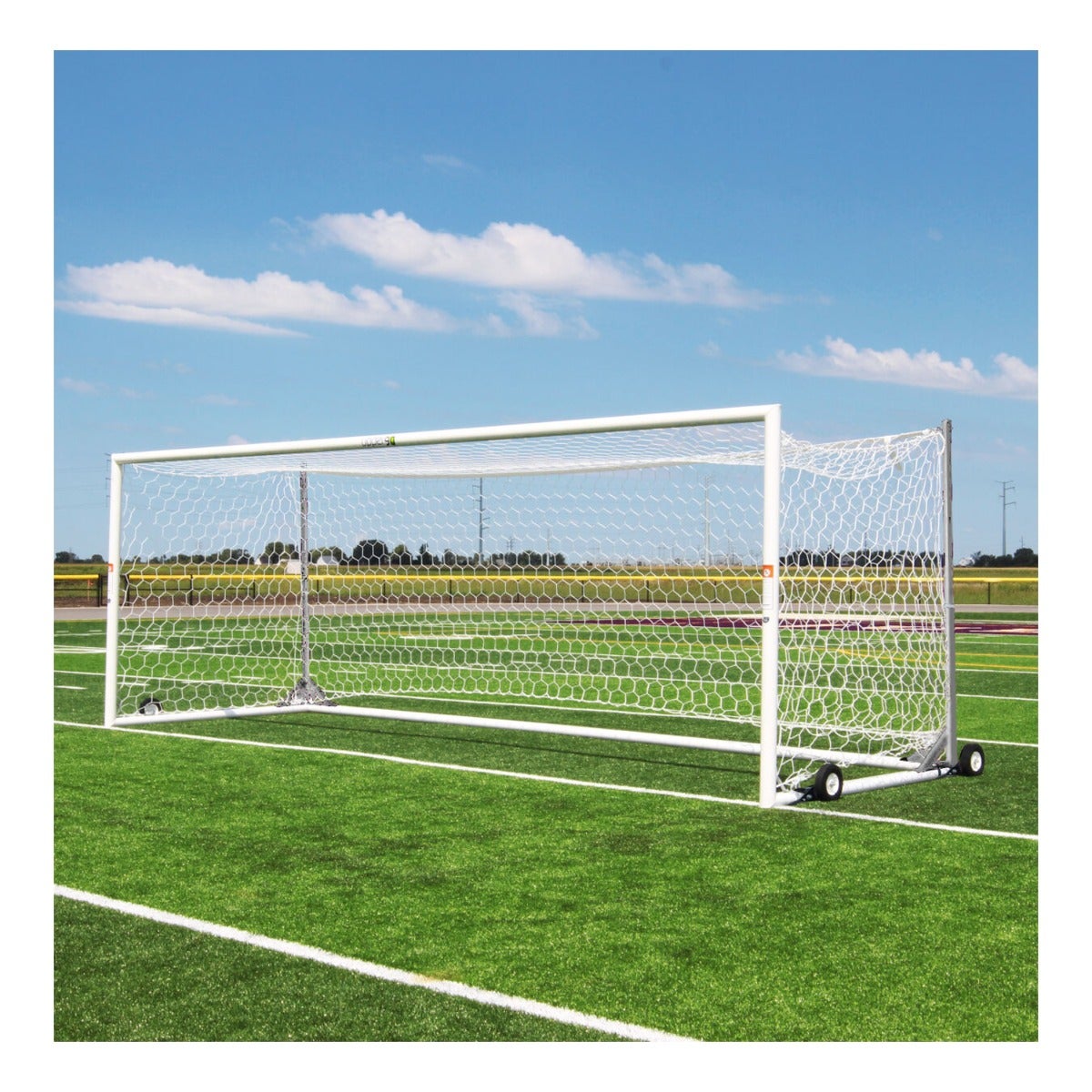 Gill Athletics U90 Portable World Cup Goal Silver
