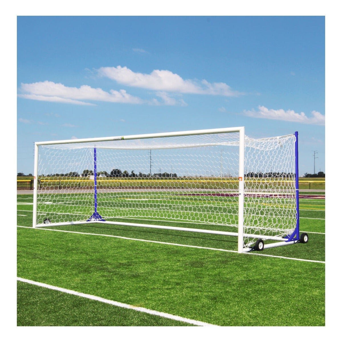 Gill Athletics U90 Portable World Cup Goal Purple