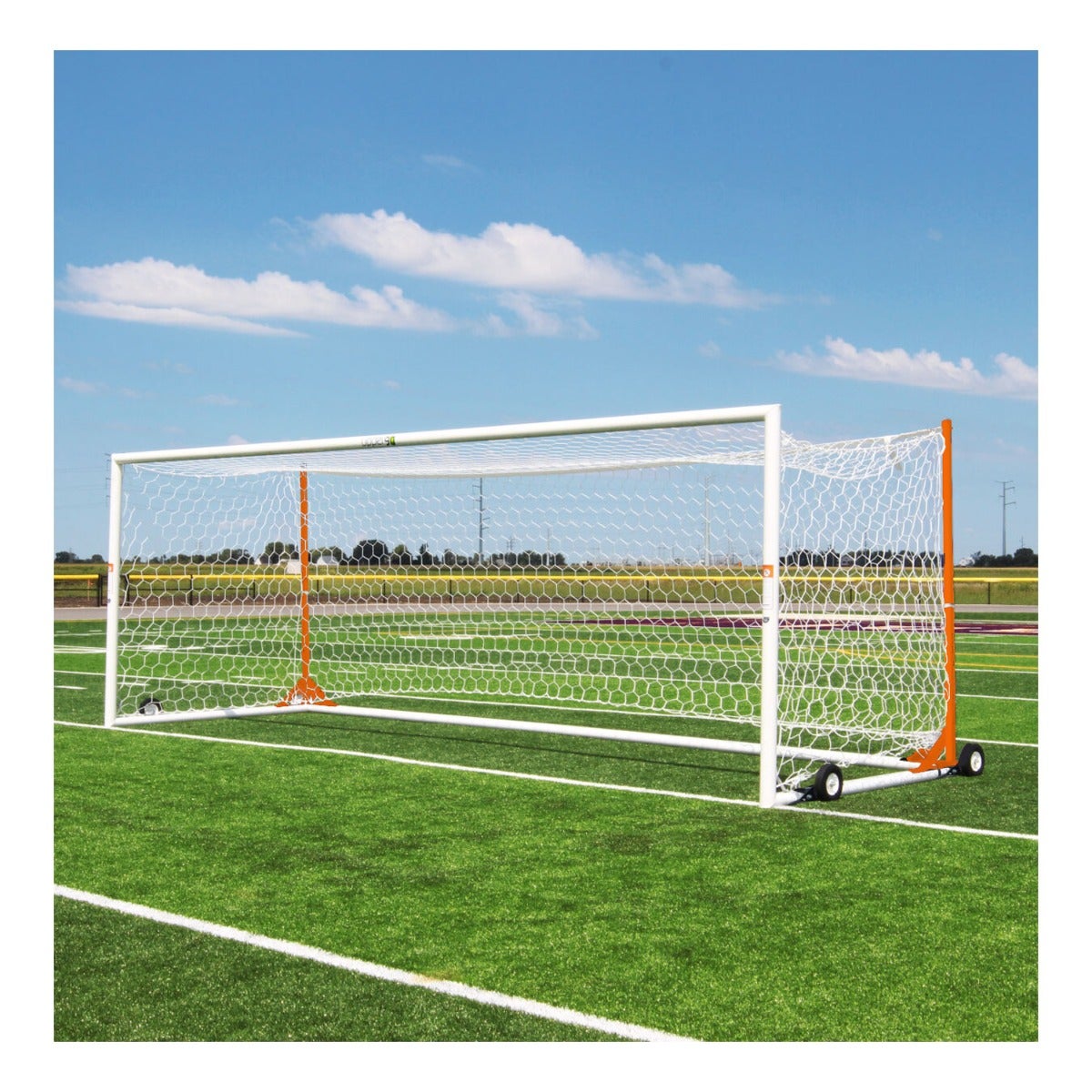 Gill Athletics U90 Portable World Cup Goal Orange