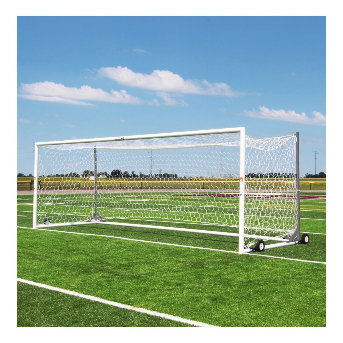 Gill Athletics U90 Portable World Cup Goal Gray