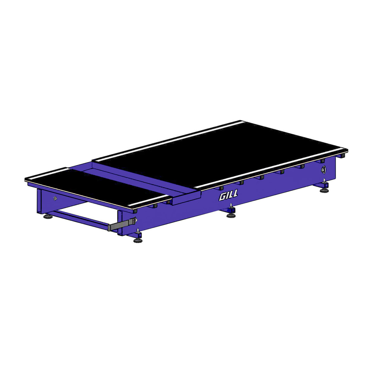 Gill Athletics Long Jump / Triple Jump Runway Section Purple, Offset