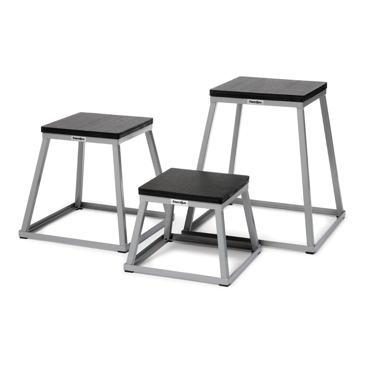 Gill Athletics Steel Plyoboxes Set: 12", 18", 24", 30"
