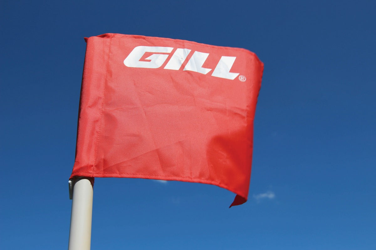 Gill Athletics Cross Country Directional Flag Poles Red