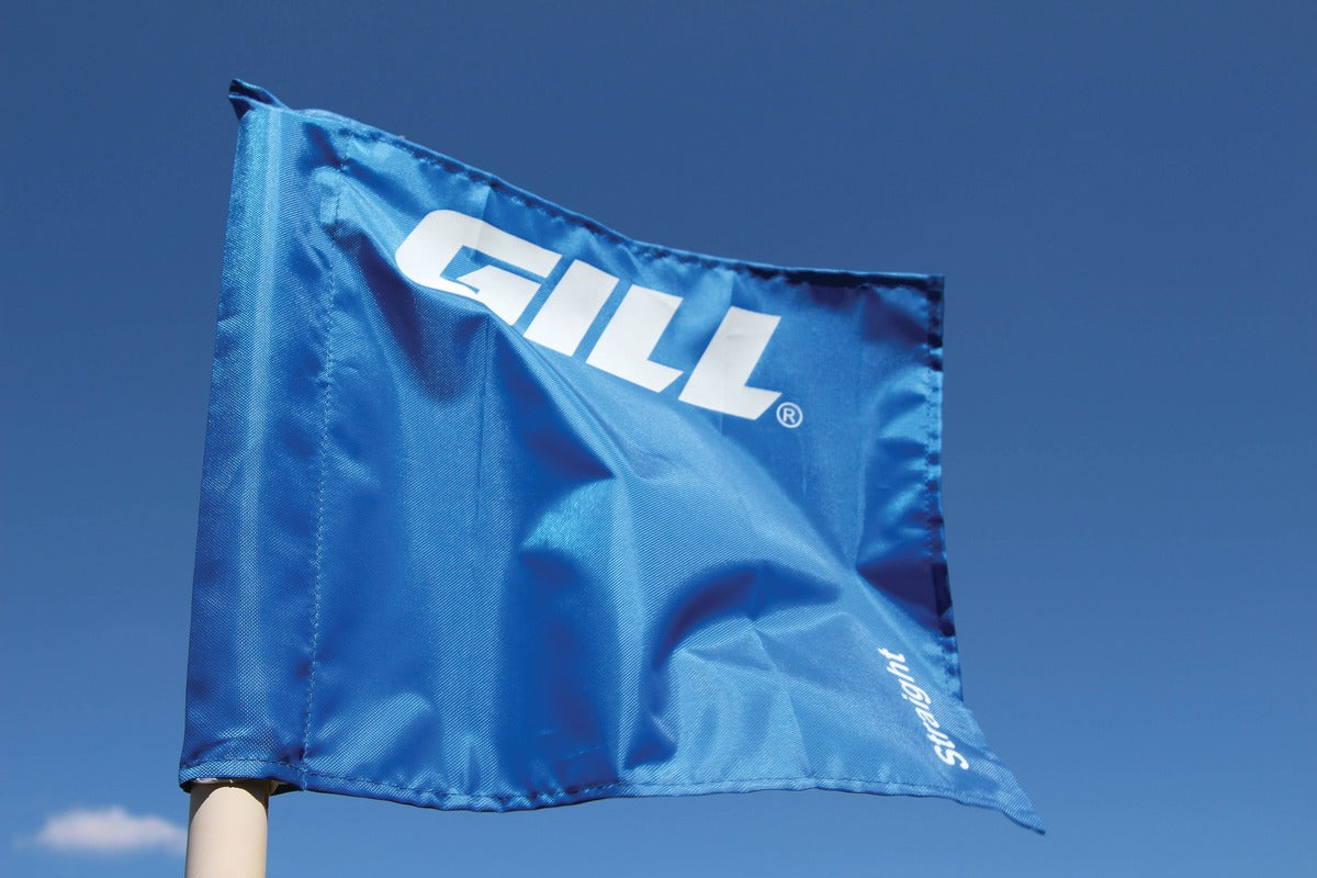 Gill Athletics Cross Country Directional Flag Poles Blue