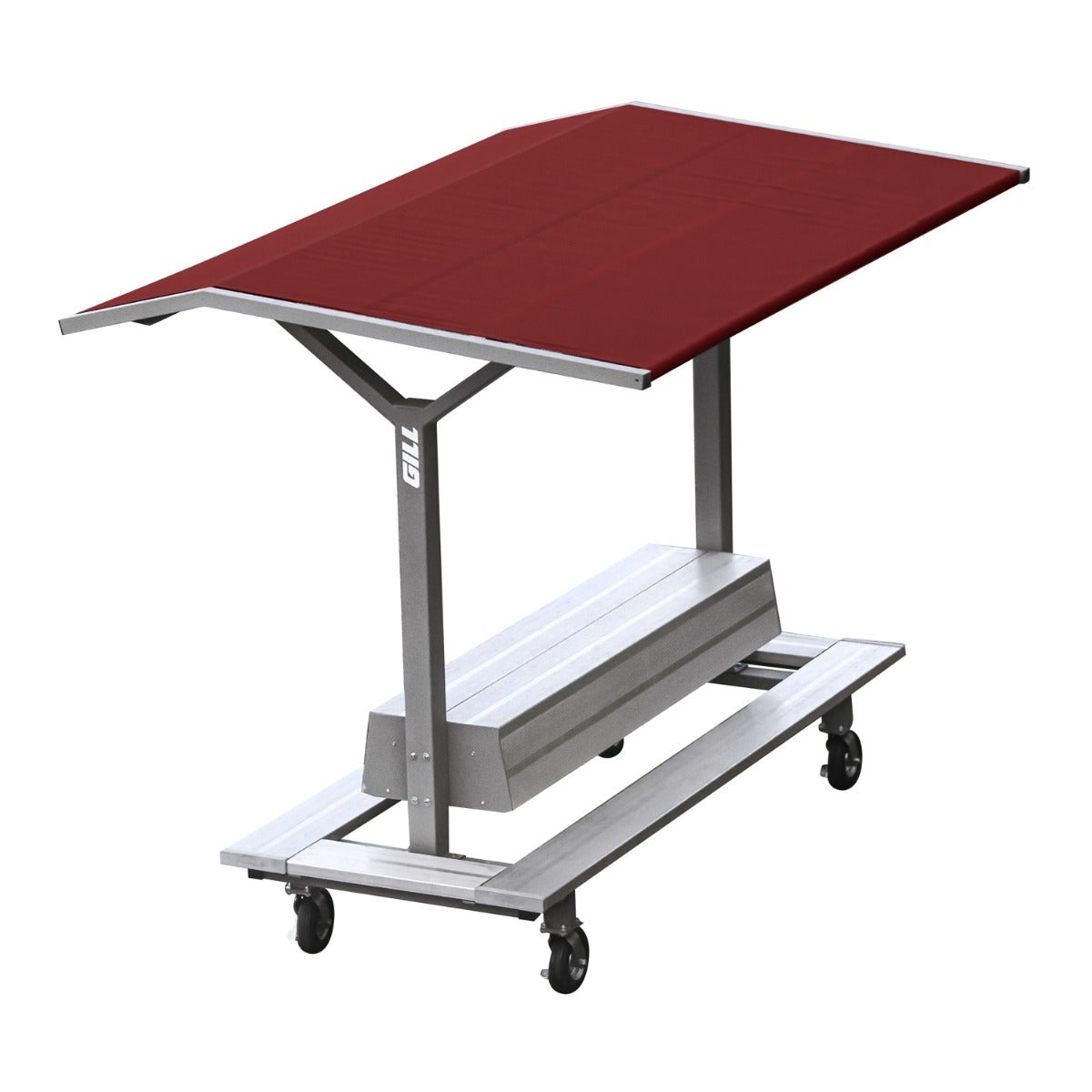 Gill Athletics Portable Track Shelter Maroon