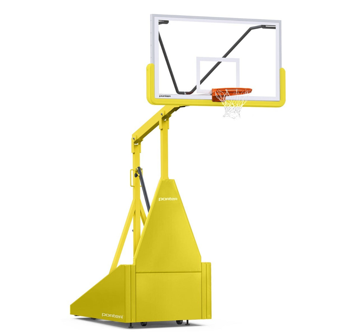 Porter Athletic 735 Competition Portable Backstop Yellow Gold, Yellow Gold, No Graphics