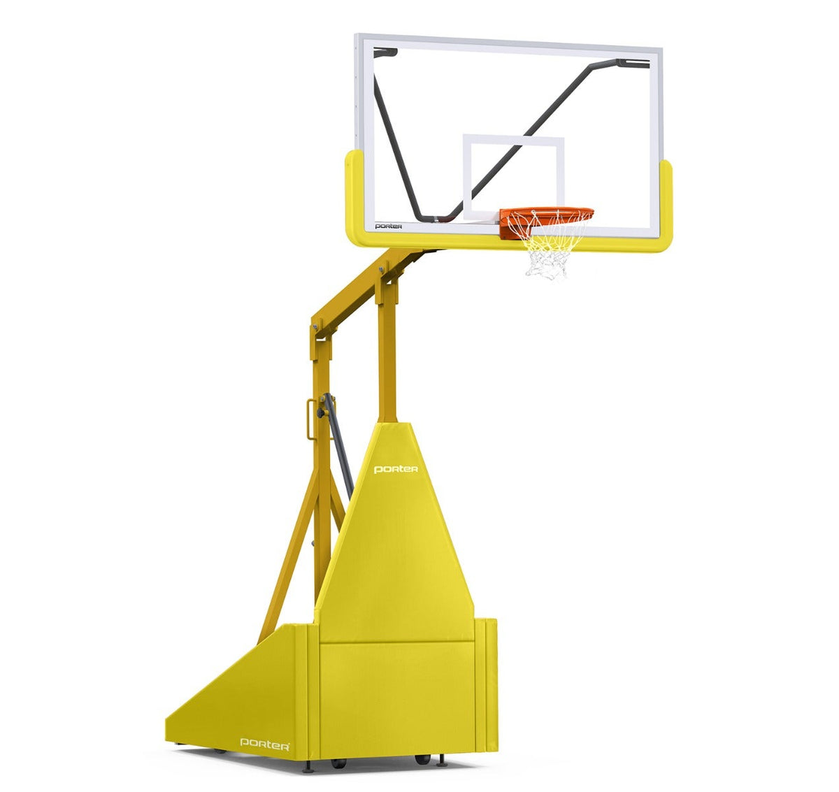 Porter Athletic 735 Competition Portable Backstop Yellow Gold, Old Gold, No Graphics