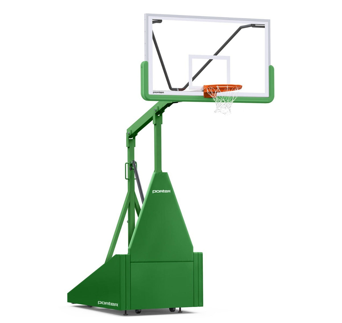 Porter Athletic 735 Competition Portable Backstop Kelly Green, Kelly Green, No Graphics